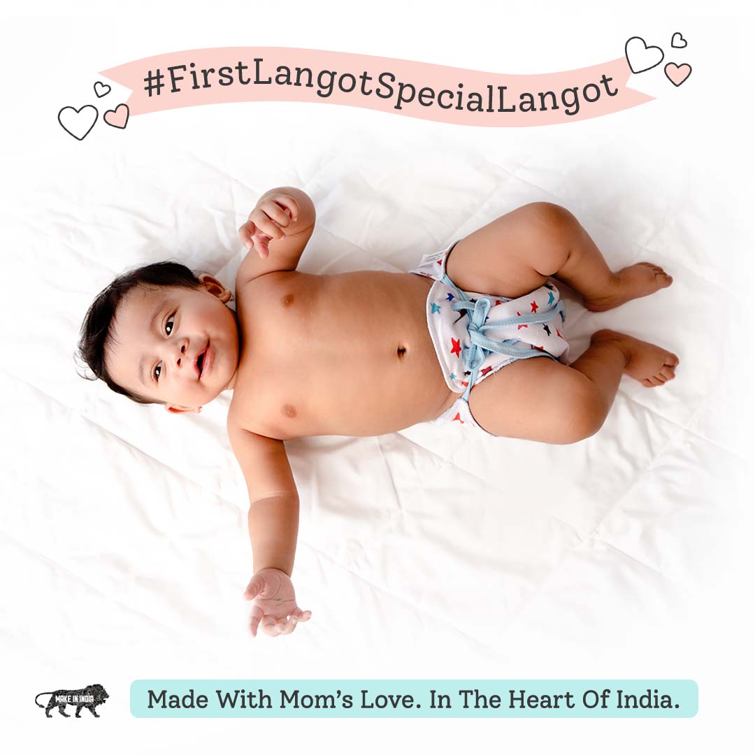DryFeel Baby Langot Printed
