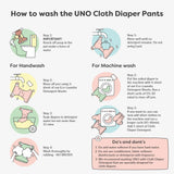 UNO Cloth Diaper Pants Pack of 3 (Climate Tales, Darling Dahlia, Jolly Jingles)