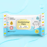 2 pack - SuperBottoms XtraHydrating® 99% Pure Water Wipes (72 pcs)