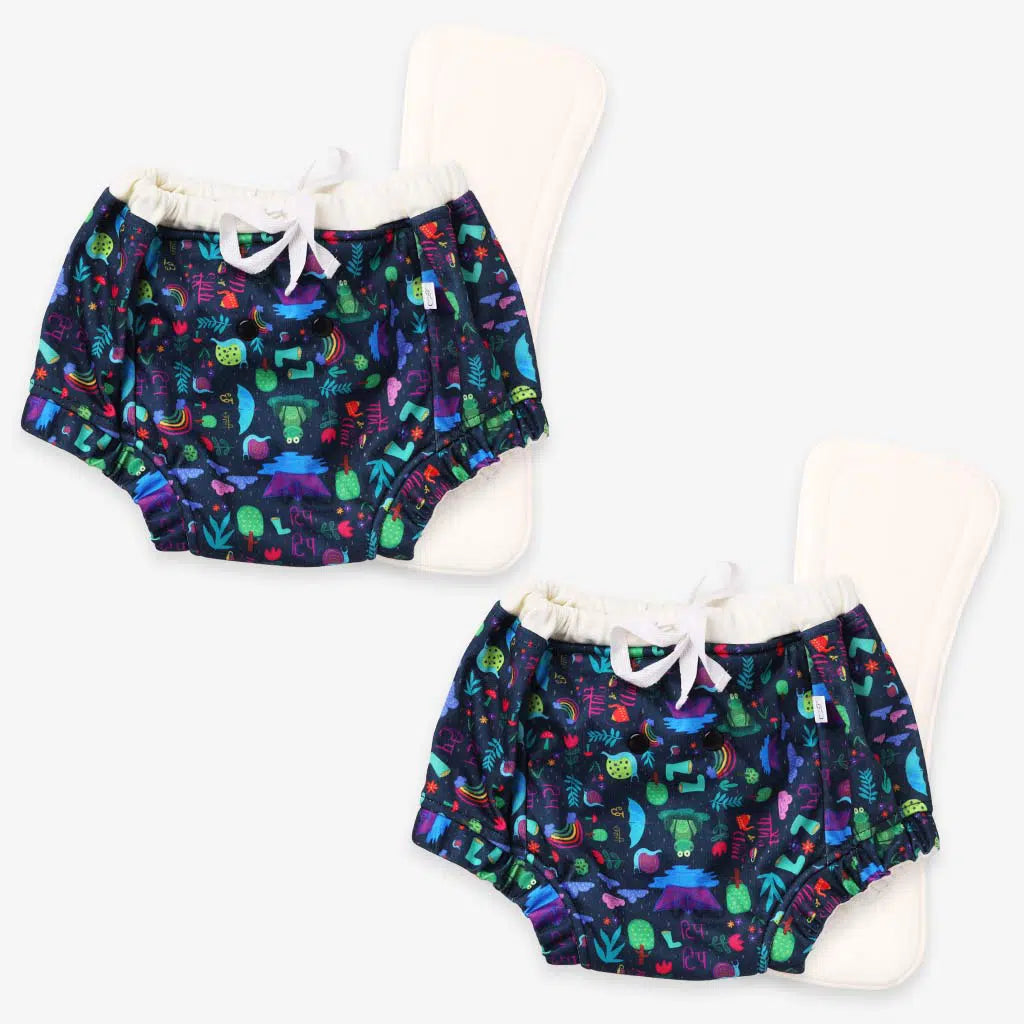 Bedwetting Diapers for Older Kids - Pack of 2 (4-14 years)
