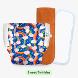 Pull-Up Style Reusable Cloth Diaper Pants Combo