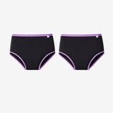 MaxAbsorb™ Period Underwear 2 Pack (Black)
