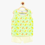 Top & Shorts Set - Mango Summers (1-2 years)