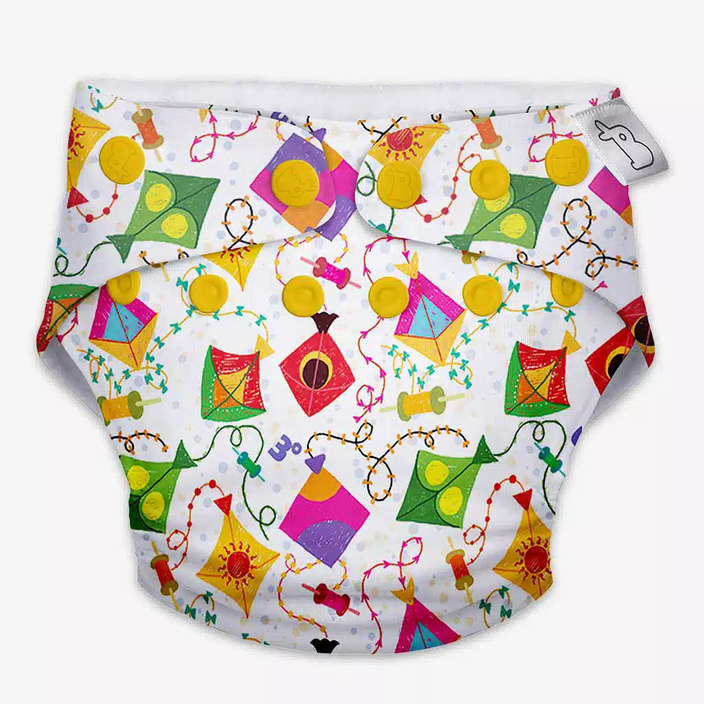 Reusable Freesize UNO Cloth Diaper for Baby