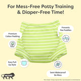 Padded Underwear - Garden Green