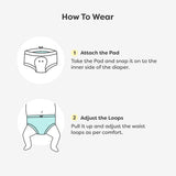 How to Wear Pads with Special Needs Diaper