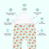 2 Pack Adjustable Diaper Pants with Drawstrings