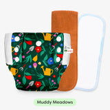 Pull-Up Style Reusable Cloth Diaper Pants Combo