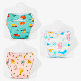 Freesize UNO SuperSoft Cloth Diaper 3 Pack (Velcro)