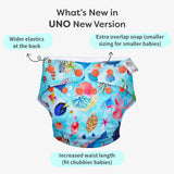 Freesize UNO Cloth Diaper (New Version)