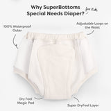 Pack of 3 Special Needs Diaper - for Kids (6-14 years)