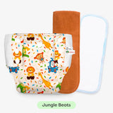 Pull-Up Style Reusable Cloth Diaper Pants Combo