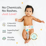 Bubble Buddies Freesize UNO SuperSoft Cloth Diaper with Velcro