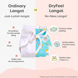 Dry Feel Langots Pack of 3 for Newborn baby