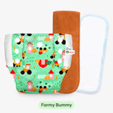 Pull-Up Style Reusable Cloth Diaper Pants Combo