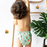 UNO Cloth Diaper Pants Pack of 2 (Farmy Bummy, Ocean Bliss)