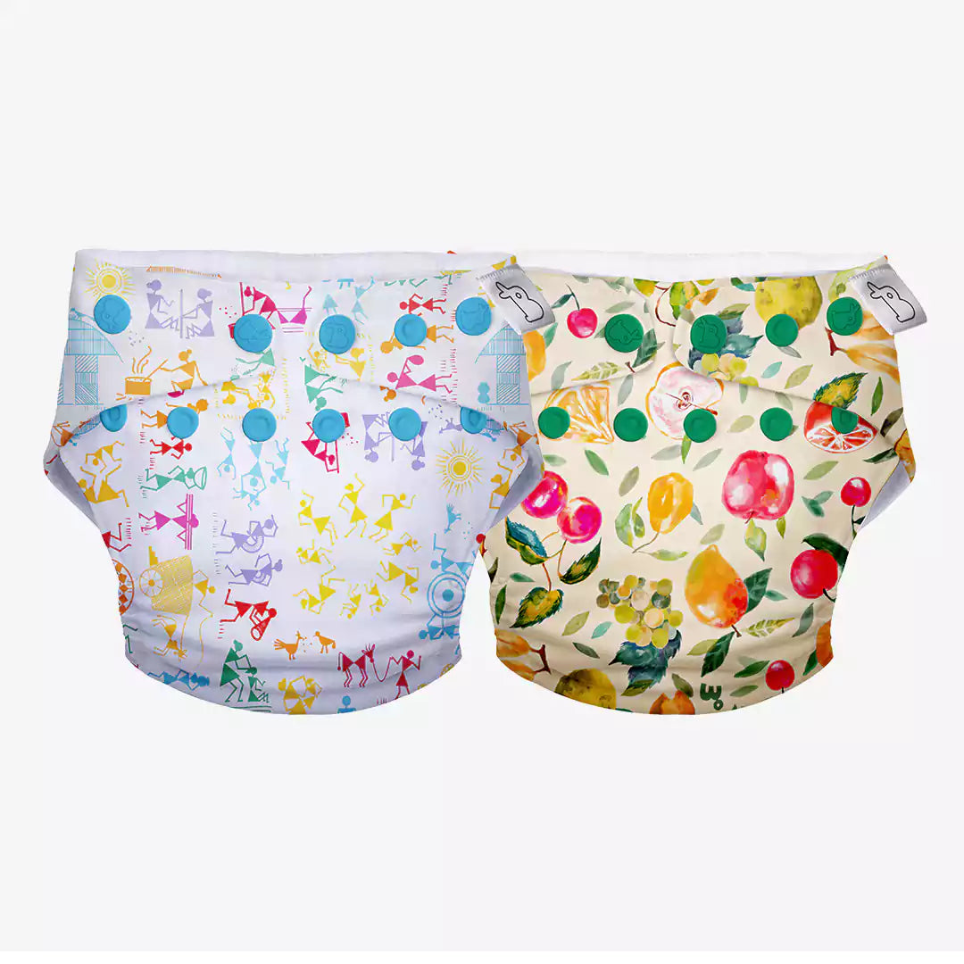 Reusable Freesize UNO Cloth Diaper for Baby