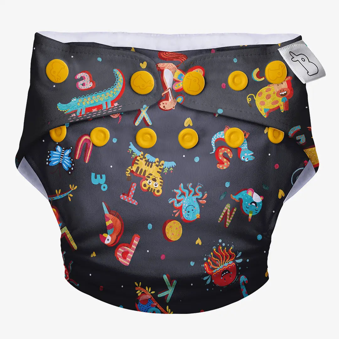 Reusable Freesize UNO Cloth Diaper for Baby
