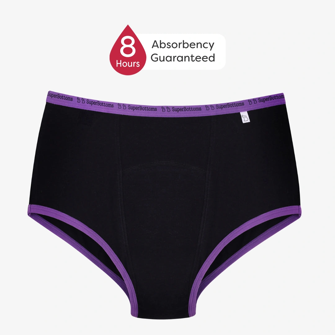 Black MaxAbsorb Period Underwear