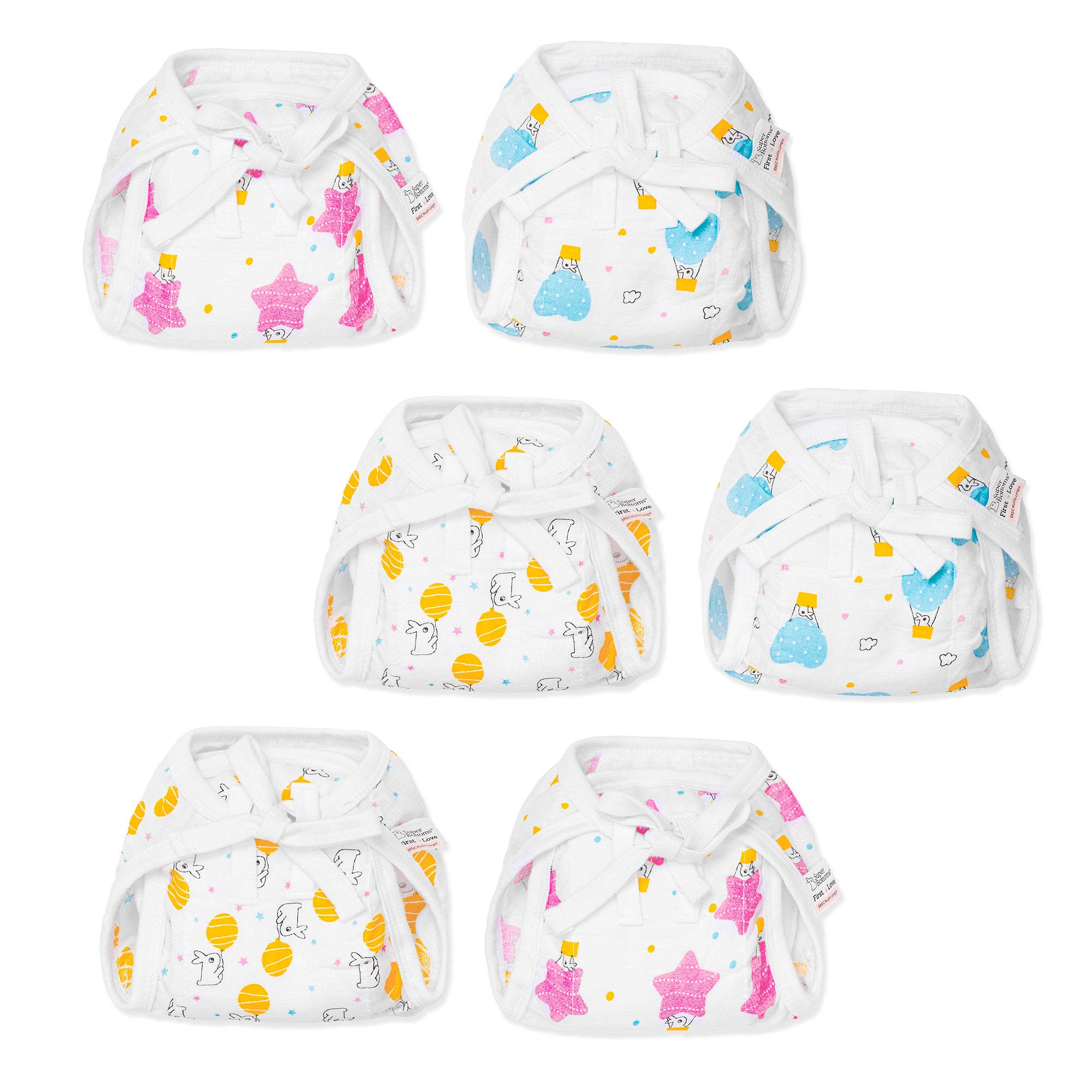 BASIC Muslin Langot with Gentle Leg Elastics