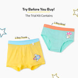 SuperSoft Boys Underwear Trial Kit (4Y-8Y)