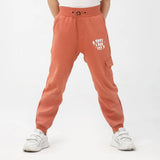 SuperBottoms Premium Joggers for Kids- Orange