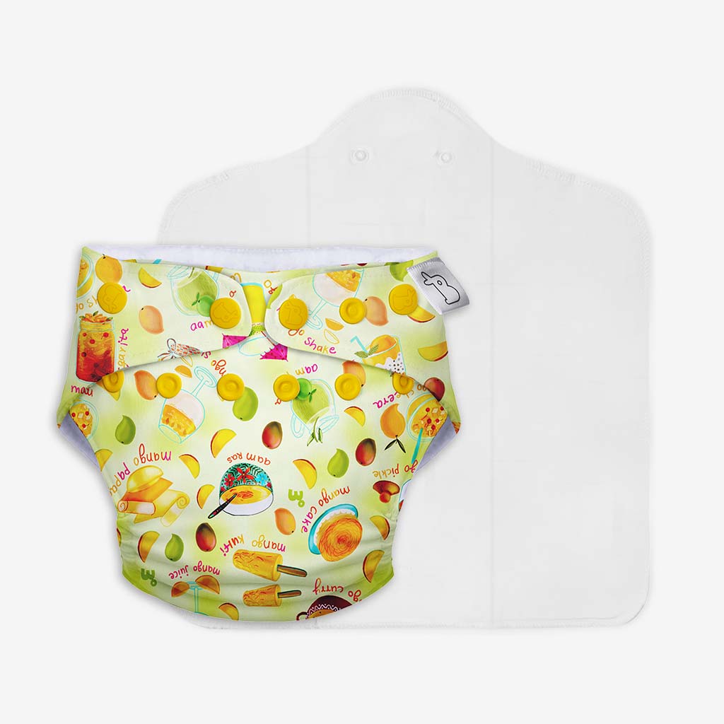 Freesize UNO Cloth Diaper Pack with Pads