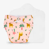 Sunset Safari Freesize UNO SuperSoft Cloth Diaper with Velcro