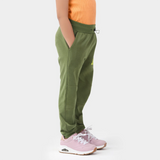 SuperBottoms Premium Joggers for Kids- Olive Green