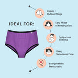 Lilac MaxAbsorb Period Underwear