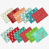 Pack of 12 Mulmul Swaddles