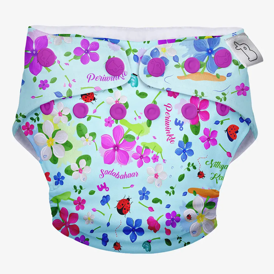 Reusable Freesize UNO Cloth Diaper for Baby