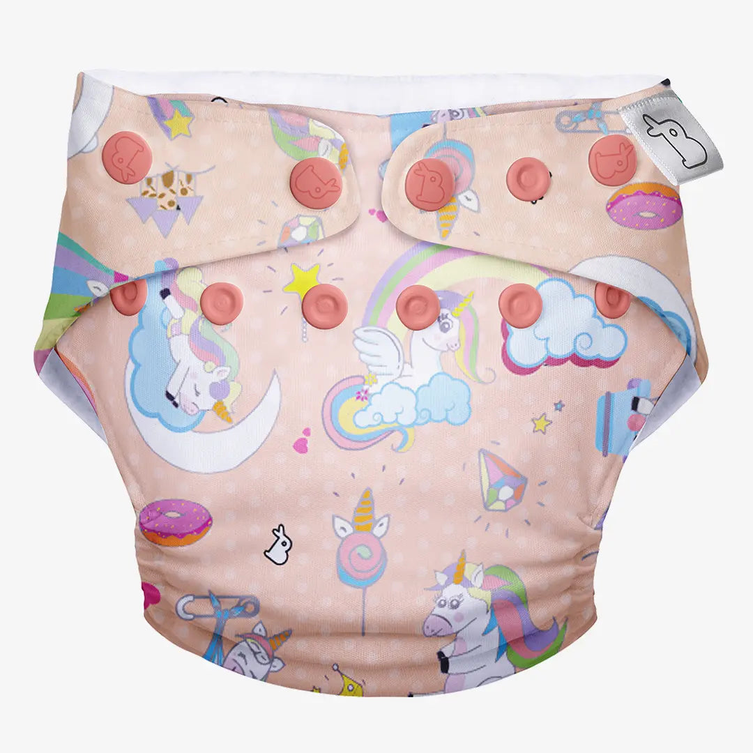 Reusable Freesize UNO Cloth Diaper for Baby