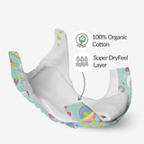 Pixie Dust (Blue) Freesize UNO Cloth Diaper