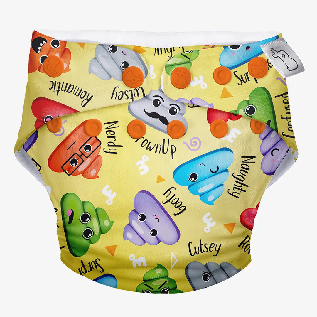 Reusable Freesize UNO Cloth Diaper for Baby