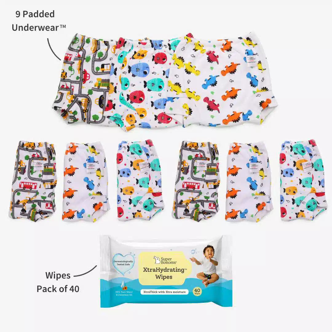 soft underwear pack for kids