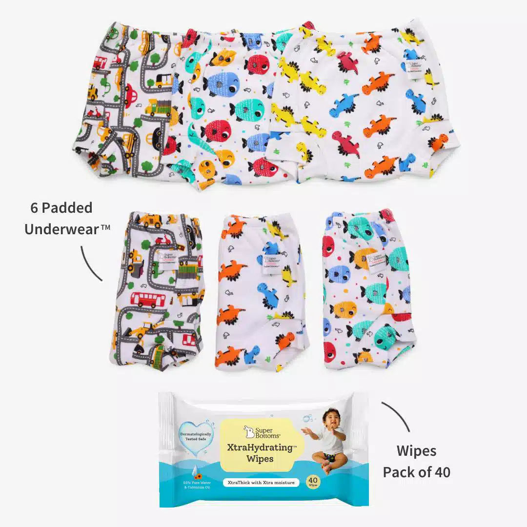 Padded Underwear Pants Packs