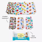 Padded Underwear Pants Packs