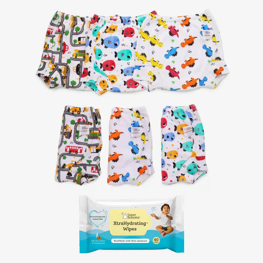 Padded Underwear Pants Packs