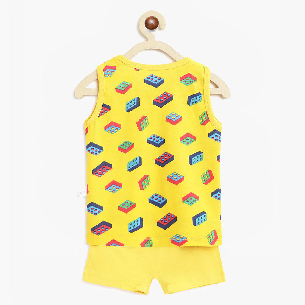 Top & Shorts Set - Lego Pop - 6 - 12 months