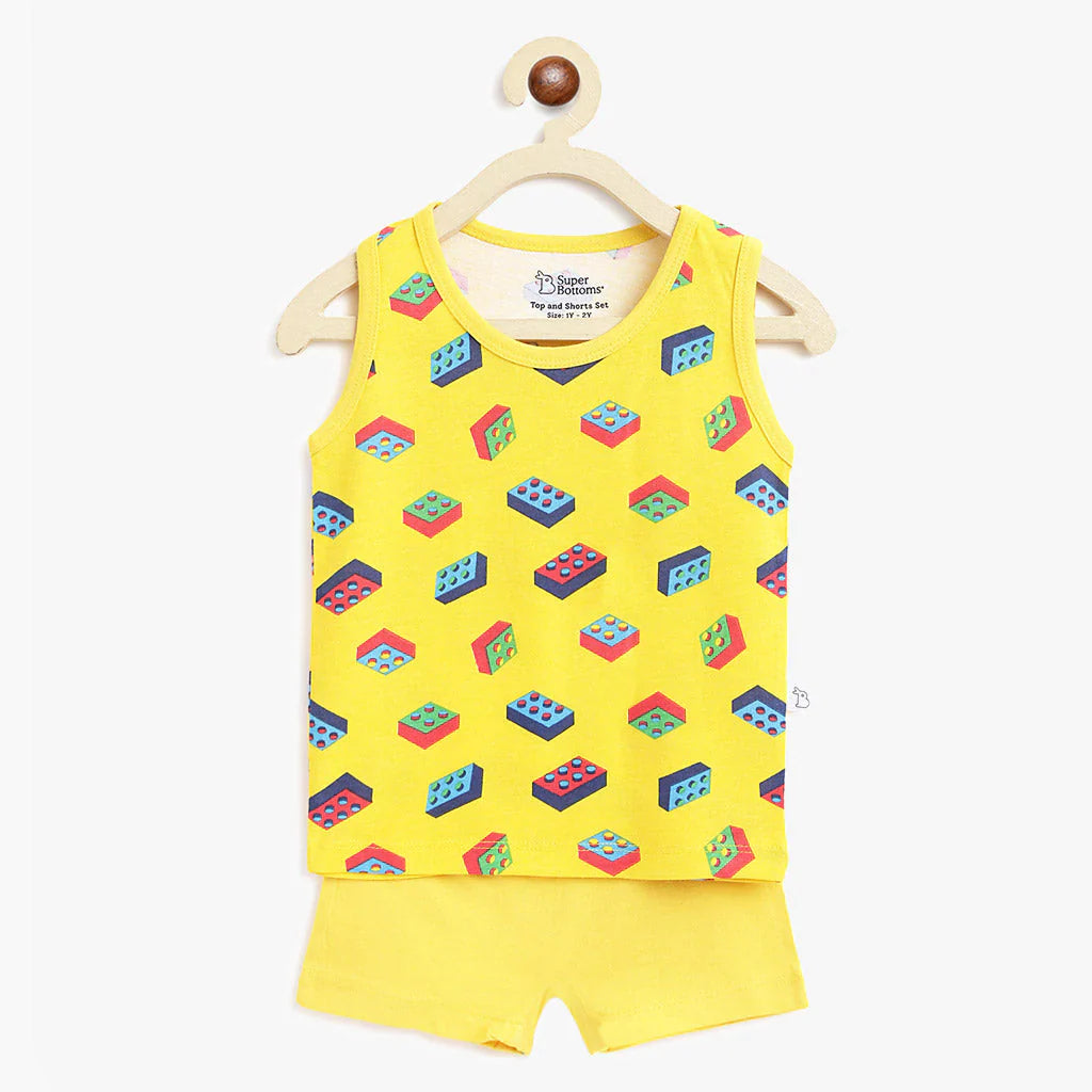 Top & Shorts Set - Lego Pop - 6 - 12 months