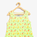A-line Dress - Mango Summers - 1-2 years