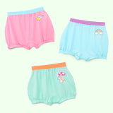 Pack of 3 Girl Bloomer (Inky Pinky, Mushroom Magic & Sky Snuggles)