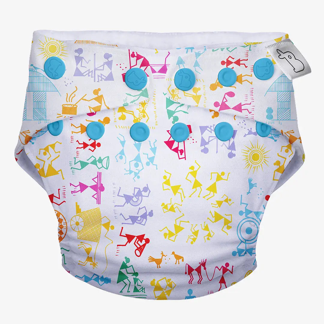 Reusable Freesize UNO Cloth Diaper for Baby