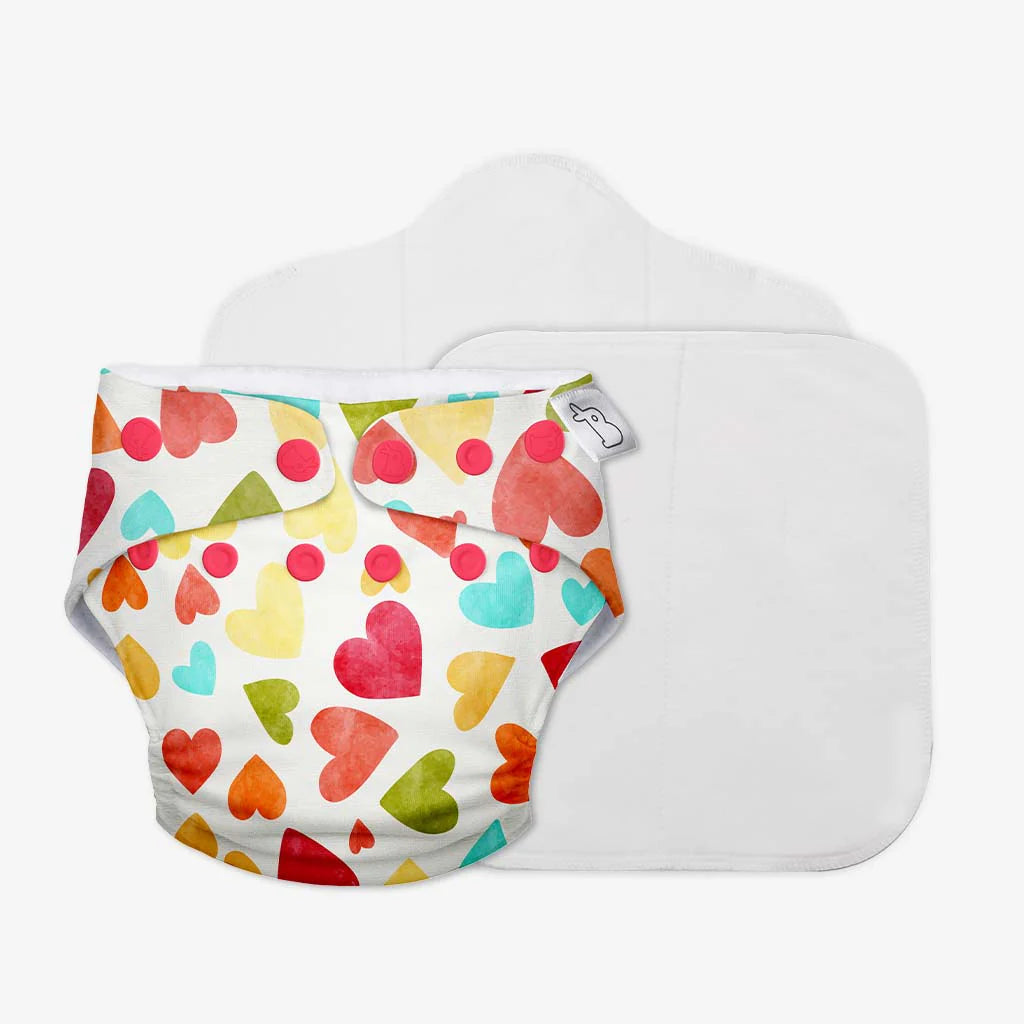 Baby Hearts Freesize UNO Cloth Diaper