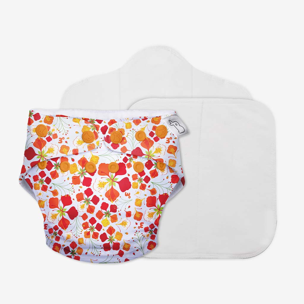 Gulmohar Freesize UNO Cloth Diaper