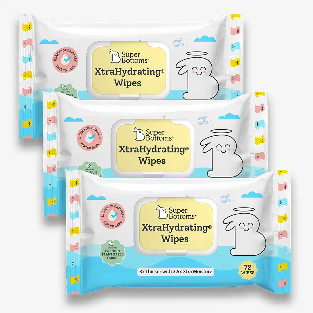 72 pcs (3 Pack XtraHydrating® Wipes with mild Natural Fragrance)