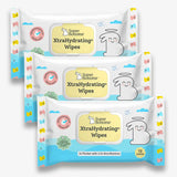 72 pcs - 3 Pack XtraHydrating® Wipes, 3.5x moisture, 3x thick, Unscented