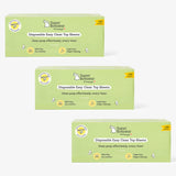 Disposable Easy Clean Top Sheets Pack of 100 Diaper Liners