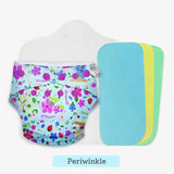 Freesize UNO Cloth Diaper Pack with Pads